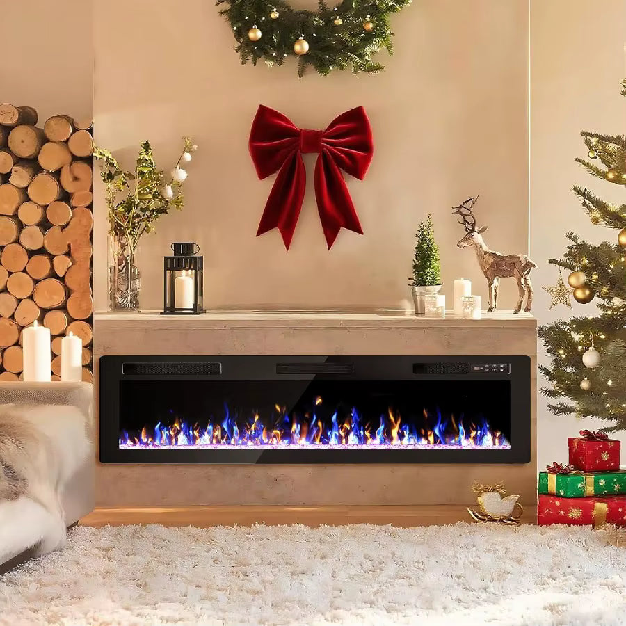 72 Inch Indoor Electric Fireplace