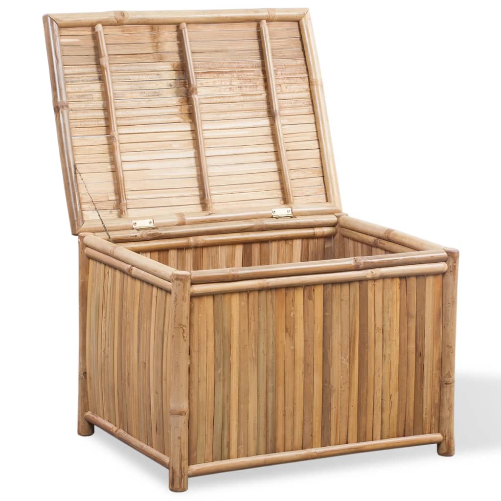 vidaXL Bamboo Indoor/Outdoor Storage Boxes