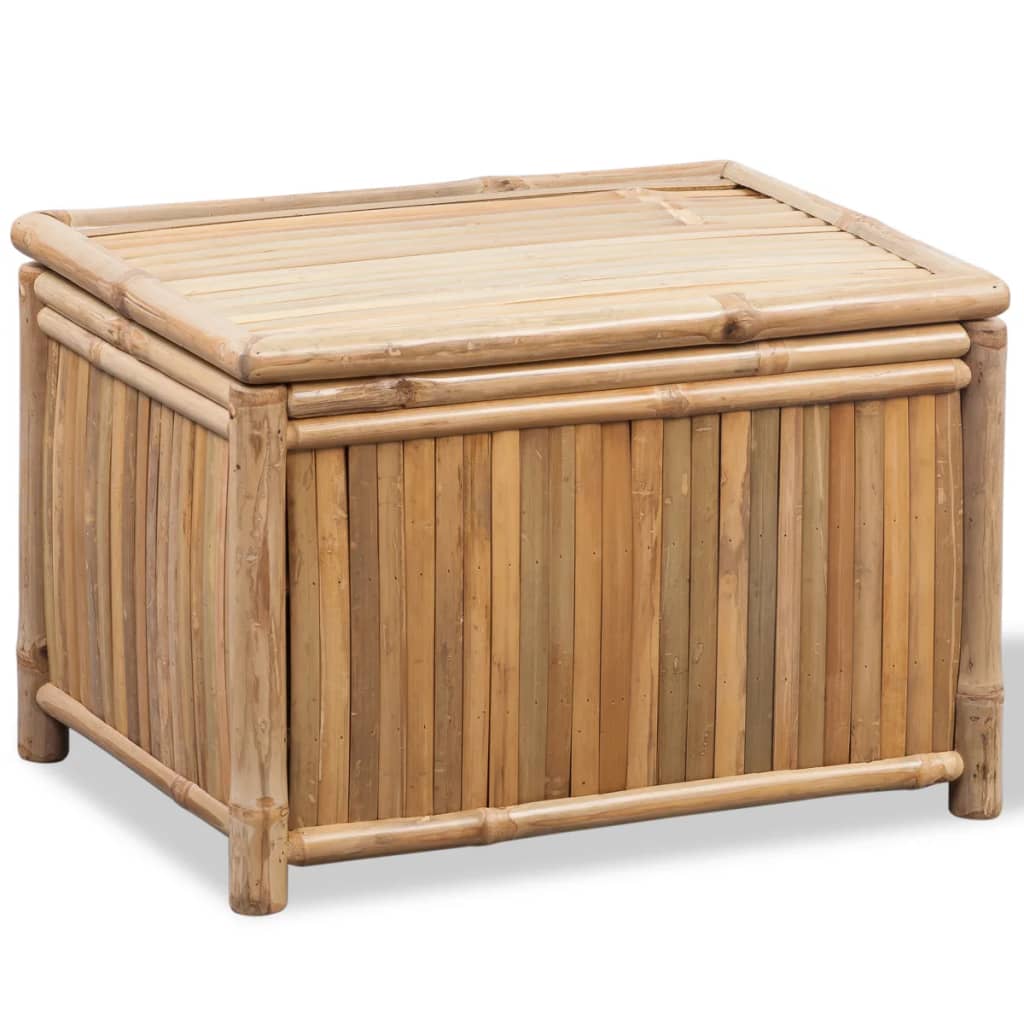 vidaXL Bamboo Indoor/Outdoor Storage Boxes