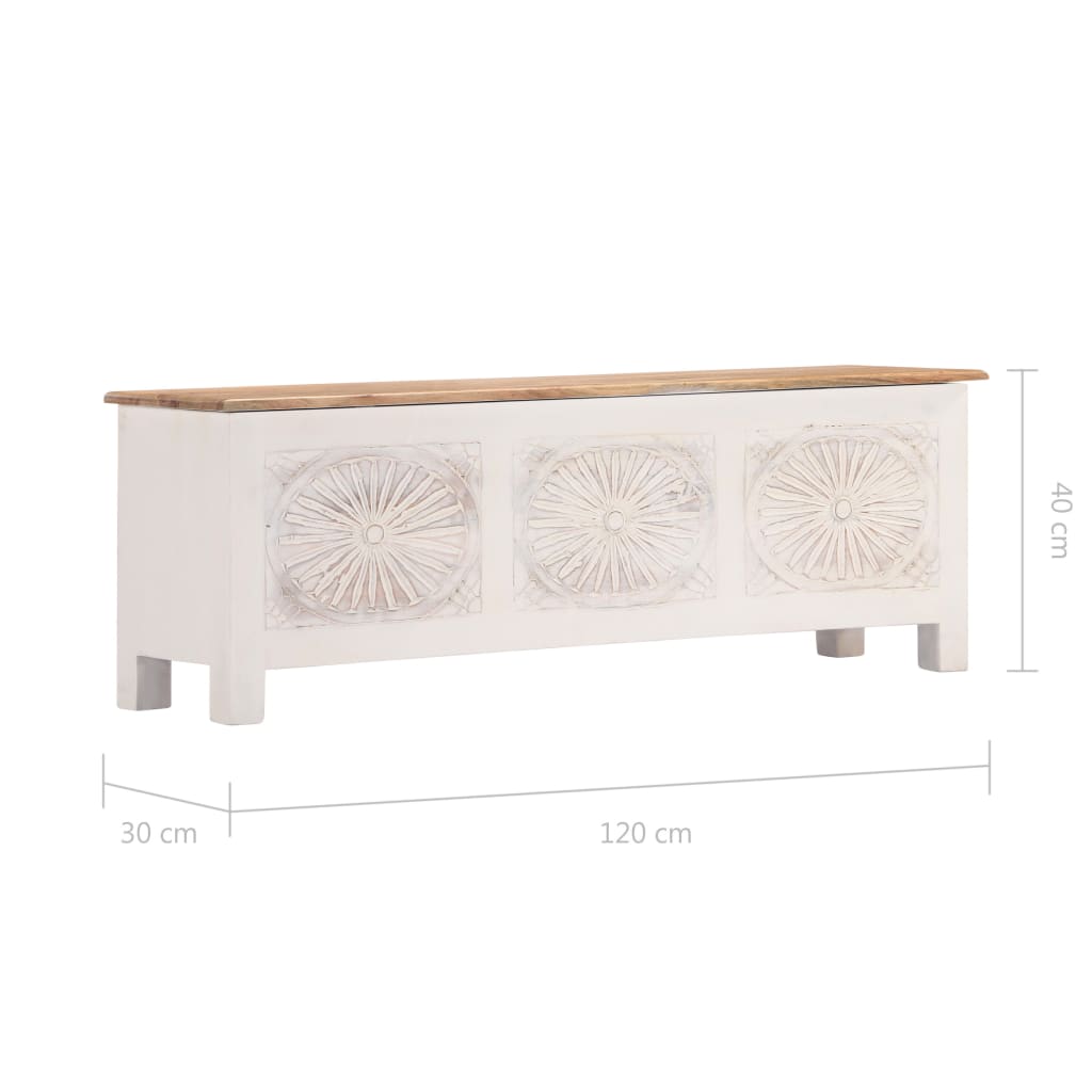 vidaXL Entryway Storage Bench