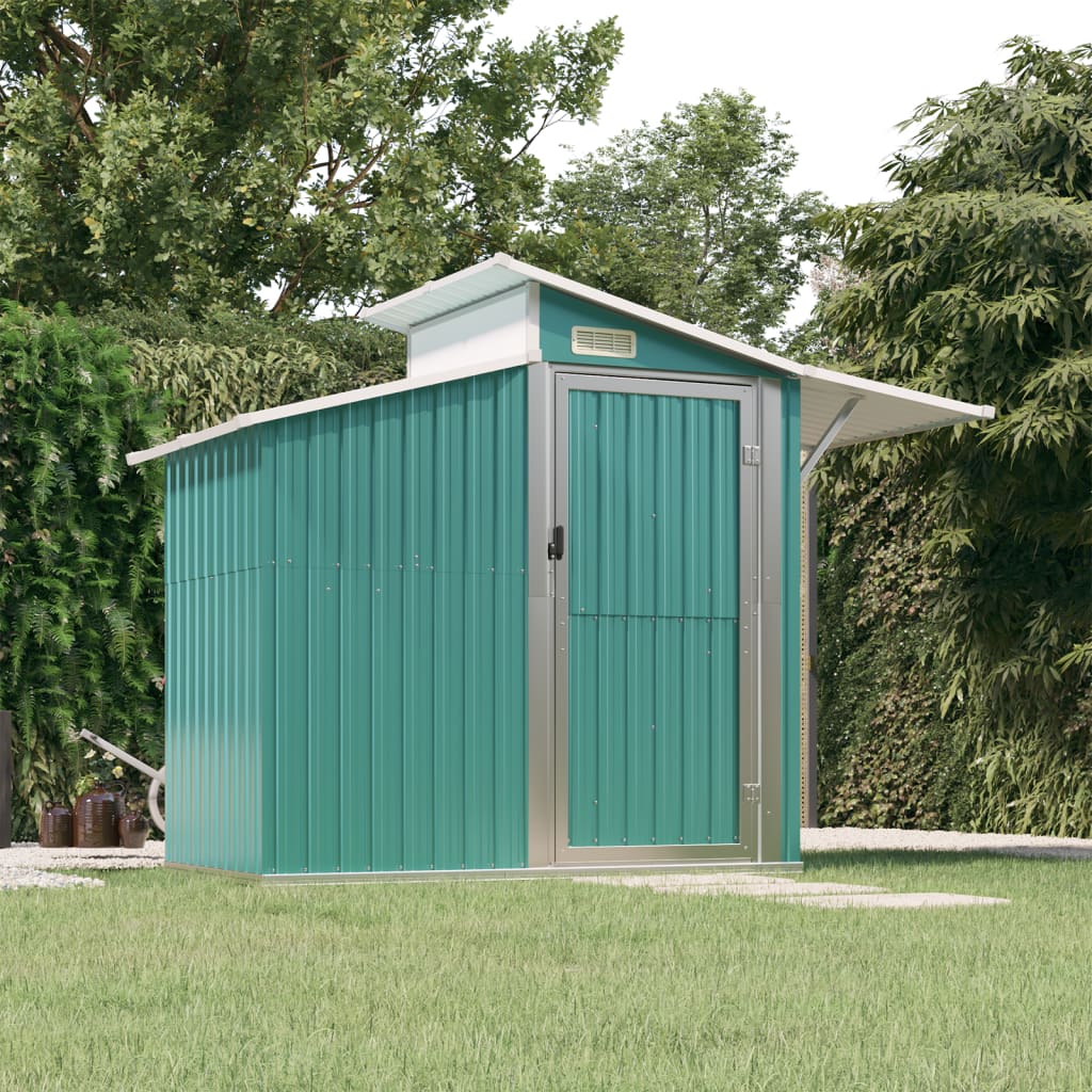 vidaXL Galvanized Steel Outdoor Storage