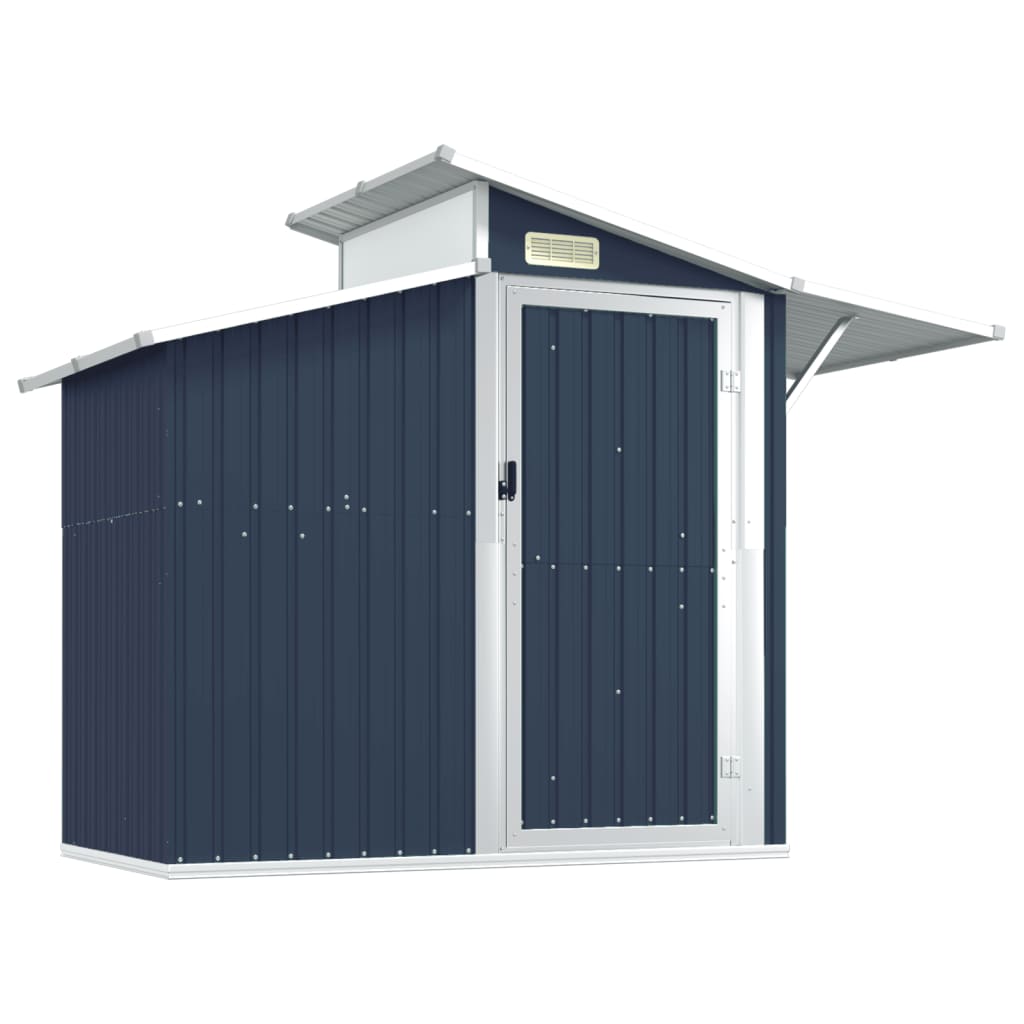vidaXL Galvanized Steel Outdoor Storage