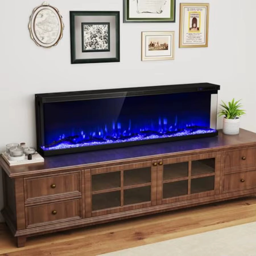 60 Inch Electric Indoor Fireplace