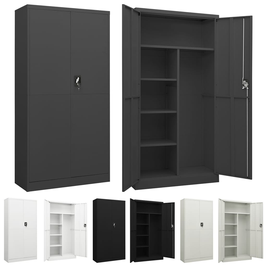 vidaXL Indoor Lockable Storage Cabinet